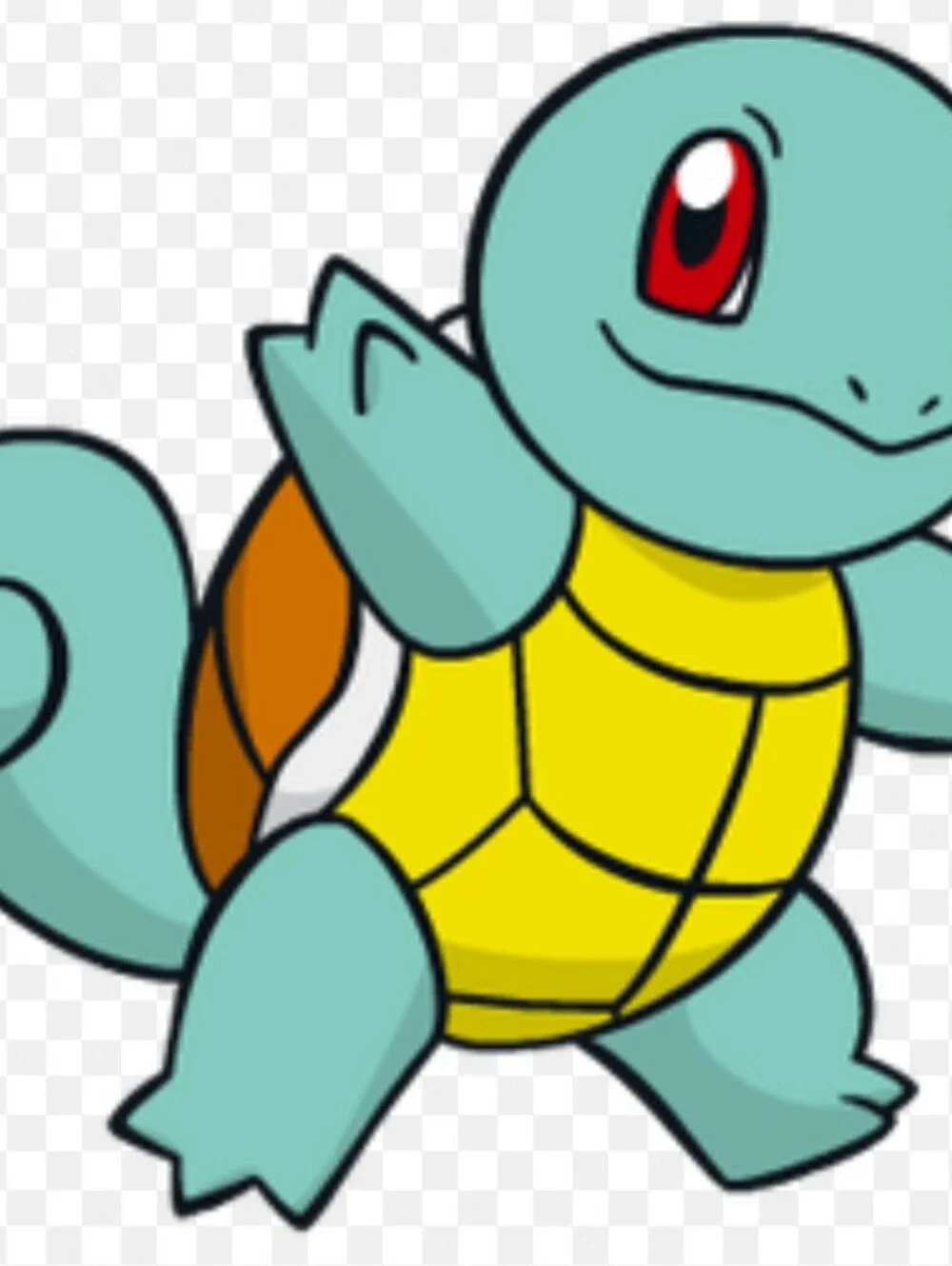 SQUIRTLE Only From MEGA Construx - Pokemon Pokeball Evergreen Set- NO Pokeball.